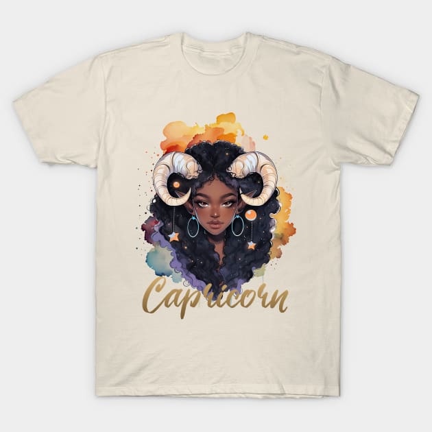 Zodiac - Capricorn T-Shirt by T-shirt Factory